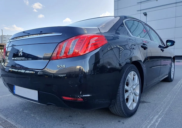 Peugeot 508 cena 24500 przebieg: 436000, rok produkcji 2012 z Gdańsk małe 172